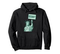 Lady Liberty Protest - L'uguaglianza femminista resiste angosciata Felpa con Cappuccio