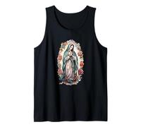 Lady of Guadalupe Graphic for Christian Colorful Catholic Canotta