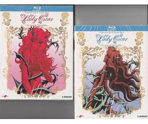 LADY OSCAR LA ROSA DI VERSAILLES di RYOKO IKEDA 6 blu ray in 2 box cofanetto con