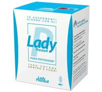 Lady Presteril 10 Assorbenti Giorno Cotone Con Ali Ripiegati
