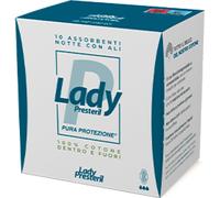 LADY PRESTERIL ASSORBENTI NOTTE CON ALI RIPIEGATI BIODEGRADABILI 10 PEZZI