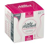 Lady Presteril Proteggi Slip Lady Presteril Cotton Power Pocket, 24 pezzi