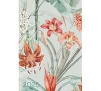 Lady-Timer Paradise 2026: Buchkalender - Terminplaner. 1 Woche 4 Seiten. Format: 10,5 x 14,8 cm