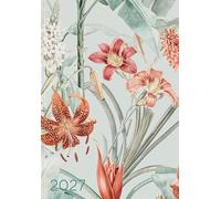 Lady-Timer Paradise 2027: Buchkalender - Terminplaner. 1 Woche 4 Seiten. Format: 10,5 x 14,8 cm