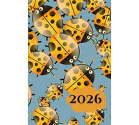 Ladybird 2026 A5 Family Diary With Week To Page: Ladybug Weekly Organiser For Business or Home