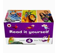 Ladybird Read it Yourself Tuck Box Level 4: 8 Books Box Set (Heidi, The Little Mermaid, Peter and the Wolf, Alice in Wonderland, Pinocchio, Snow White and the Seven Dwarfs, The Wizard of Oz & More)