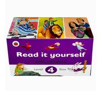 Ladybird Read it Yourself Tuck Box Level 4: 8 Books Collection Box Set (Heidi, The Little Mermaid, Peter and the Wolf, Alice in Wonderland, Pinocchio, Snow White and the Seven Dwarfs & More)