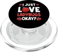 Ladybug Lover Adoro le coccinelle PopSockets PopGrip per MagSafe