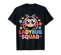 Ladybug Squad Cool Bug Squad per Bambini Crew Maglietta
