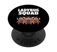 Ladybug Squad Cool Bugs con occhiali da sole coccinelle PopSockets PopGrip Adesivo