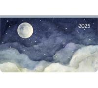 Ladytimer Pad Moon 2025 - Agende Ladytimer Pad 15,6 x 9 cm