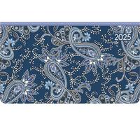 Ladytimer Pad Paisley 2025 - Agende Ladytimer Pad 15,6 x 9 cm