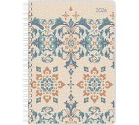 Ladytimer Ringbuch Oriental 2026 - Taschen-Kalender A5 (15x21 cm) - Schüler-Kalender - Weekly - Ringbindung - 128 Seiten - Alpha Edition