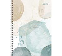 Ladytimer spiralata Watercolor 2025 - Agende Ladytimer Spiralate 15 x 21 cm