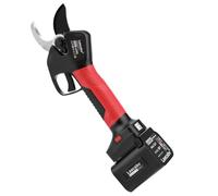 Laecabv LA38S Forbici da Potatura Elettriche Professionali, 38mm Taglio Progressivo, 1000W Cesoie a Batteria con Display LCD e 2x 4.0Ah Batterie Litio, Include Cavo di Prolunga, Marsupio e 2 Lame