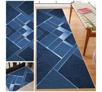 Laegnfho Tappeto Passatoia Cucina Antiscivolo Lavabile Tappeto Runner Corridoio Lungo Tappeti Salotto Tappetino Camera da Letto Moderno Tappetini Lungo per Entrata Balcone Bagno Lavanderia 40 x 80 cm