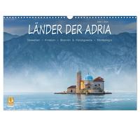 Länder der Adria (Wandkalender 2027 DIN A3 quer), CALVENDO Monatskalender