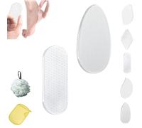 Laenia Nanoglass Foot File, Glass Foot Files For Feet, Feetytm Nanoglass Foot-File, Heel Correction, Shower Foot Scrubber Dead Skin Remover, For Cracked Heels (Smooth edge,C+E)