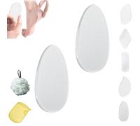 Laenia Nanoglass Foot File, Glass Foot Files For Feet, Feetytm Nanoglass Foot-File, Heel Correction, Shower Foot Scrubber Dead Skin Remover, For Cracked Heels (Smooth edge,E+E)