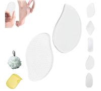 Laenia Nanoglass Foot File, Glass Foot Files For Feet, Feetytm Nanoglass Foot-File, Heel Correction, Shower Foot Scrubber Dead Skin Remover, For Cracked Heels (Flat edge,A+D)