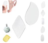 Laenia Nanoglass Foot File, Glass Foot Files For Feet, Feetytm Nanoglass Foot-File, Heel Correction, Shower Foot Scrubber Dead Skin Remover, For Cracked Heels (Flat edge,B+D)