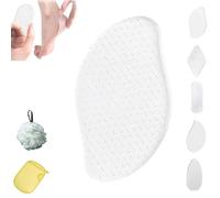 Laenia Nanoglass Foot File, Glass Foot Files For Feet, Feetytm Nanoglass Foot-File, Heel Correction, Shower Foot Scrubber Dead Skin Remover, For Cracked Heels (Flat edge,Mango-A)