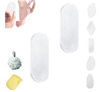 Laenia Nanoglass Foot File, Glass Foot Files For Feet, Feetytm Nanoglass Foot-File, Heel Correction, Shower Foot Scrubber Dead Skin Remover, For Cracked Heels (Smooth edge,C+C)