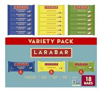 LÄRABAR Confezione varietà, muffin ai mirtilli, barretta al limone, torta di mele, barrette di frutta e noci, 18 ct