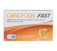 Laerbium Pharma CIANOFOLIN FAST 30 COMPRESSE SUBLINGUALI