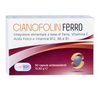 CIANOFOLIN FERRO integratore di vitamine B 30 capsule