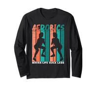 L'aerobica Fa succhiare la Vita Meno Istruttore di Aerobica Fitness Maglia a Manica