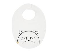 Lässig 1311006108 Bavaglino Waterproof Medium Bib Little Chums Cat, Multicolore