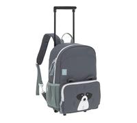 Lässig About Friends Racoon, Valigia e zaino da viaggio per bambini con ruote per bagaglio a mano, Grigio, 39 * 25 * 16 cm