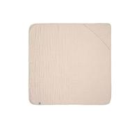 LÄSSIG Asciugamano con cappuccio unisex per bambini, Rosa cipria, 3 Anni