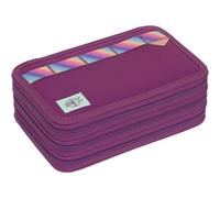 Lässig astuccio per matite Unique School Triple Pencil Case Slim Lilac porpora