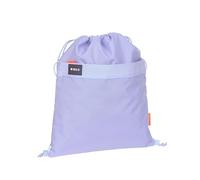 Lässig BOLD Borsa da ginnastica per la scuola Borsa sportiva con funzione di zaino/School String Bag Bold lavender