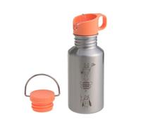 LÄSSIG Borraccia per bambini in acciaio inossidabile 500 ml Nature