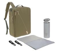 Lässig Borsa Fasciatoio Zaino/Green Label Tidy Talent Backpack Olive - 1410 g