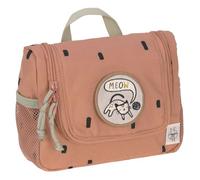 LÄSSIG Borsa per il lavaggio dei bambini Borsa per il lavaggio da appendere, 20 cm/Mini Washbag Happy Prints caramello