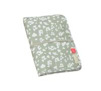 LÄSSIG Borsa per pannolini con fasciatoio con scomparto per le salviette umidificate da portare in viaggio/Changing Pouch Leo light khaki