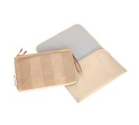 LÄSSIG Borsa per pannolini con fasciatoio per i bambini in movimento/Casual Changing Organizer beige/camel