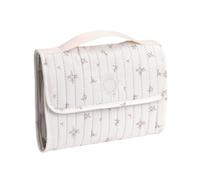 LÄSSIG Borsa per pannolini XL con fasciatoio da viaggio Nature Leaves | Organizer per il cambio, borsa per il cambio, organizer per neonati, accessori per il cambio