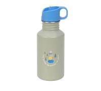LÄSSIG Bottiglia per bere in acciaio inox senza BPA 500ml per bambini asilo nido scuola materna a prova di perdite con tappo sportivo per bere/Bottle Stainless Steel Sunny Explorer green/blue
