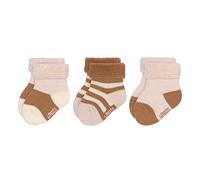 LÄSSIG Calzini in spugna per bambini Set di 3/ Rosa Caramello Taglia 15-18