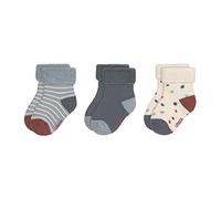 LÄSSIG Calzini in spugna per bambini Set di 3/ Tiny Farmer blu Taglia 15-18