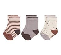 LÄSSIG Calzini unisex per bambini e neonati Set di 3/ Tiny Farmer lilla Taglia 15-18