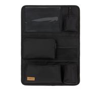 LÄSSIG Organizzatore per auto Organizzatore per sedili posteriori dell'auto Borsa per sedili posteriori dell'auto da appendere pieghevole 55 cm/Car Wrap-to-Go Black Edition