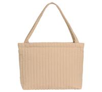 LÄSSIG Borsa fasciatoio shopper con attacco per carrozzina/Casual MIX Shopper Cotton beige