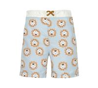 Lässig Costume da Bagno per Bambini con Pannolino Integrato e Pantaloncini da Nuoto, Blu, 6-12 Mesi