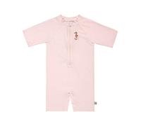 LÄSSIG Costume da bagno unisex a maniche corte, Seahorse Rosa Chiaro, 13-18 Mesi, moderno